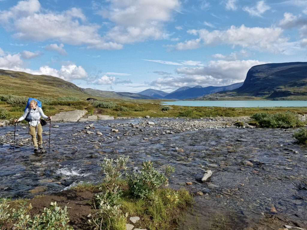 Trekking Tour auf dem Dag Hammarskjöldsleden in Lappland