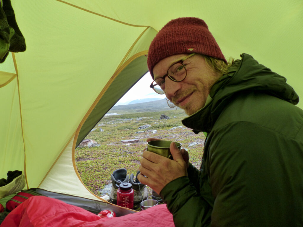 Zelten auf dem Kungsleden und Dag Hammarskjöldsleden in Schweden